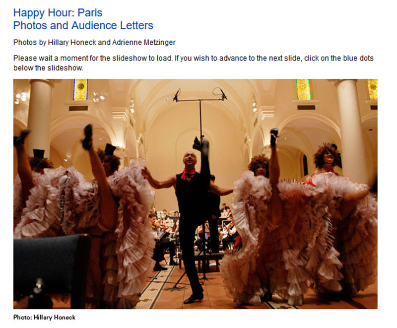 Happy Hour Paris, NYC CAN-CAN DANCERS, One World Symphony Orchestra, Holy Apostles Church, 296 Ninth Avenue, New York, New York City, Manhattan