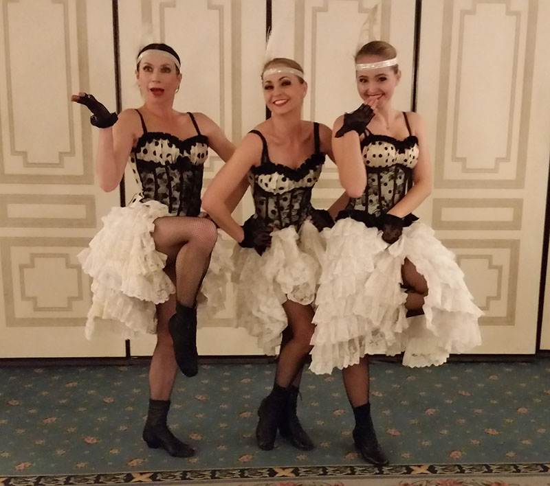 The French Can-Can Cabaret Dancers, Waldorf Astoria NYC, Wednesday, May 18, 2016