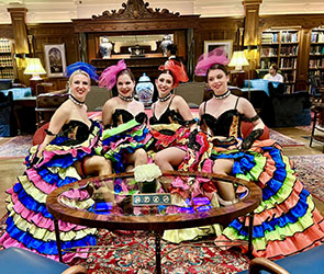 NJ Can-Can Dancers, New Jersey Can-Can Cabaret Dancers, Can-Can dancers New Jersey