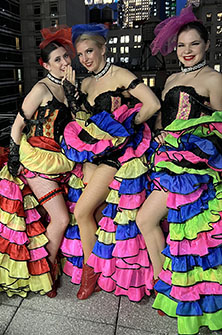 NYC CAN-CAN DANCERS - Cabaret Dancers New York - Can-Can dancers for hire in New York City