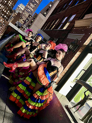 NYC CAN-CAN DANCERS - Cabaret Dancers New York - Can-Can dancers for hire in New York City