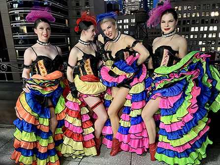 NYC CAN-CAN DANCERS - Cabaret Dancers New York - Can-Can dancers for hire in New York City