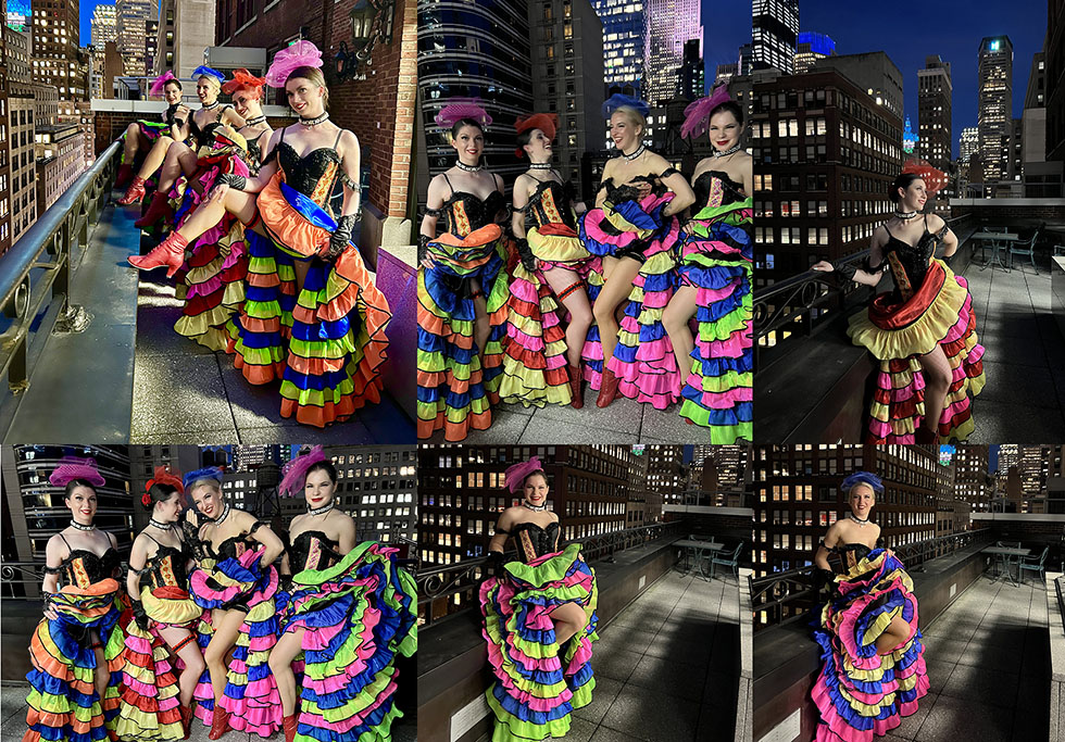 NYC Can-Can Dancers, New York City Cabaret Dancers, NYC Cabaret dancers