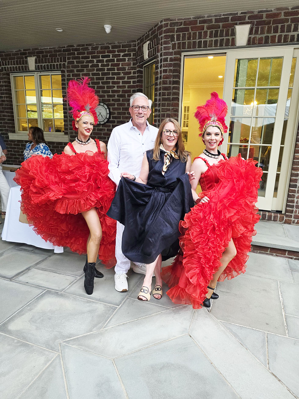 NYC Can-Can Dancers, New York City Cabaret Dancers, Paris/Moulin Rouge style birthday celebration in Manhasset, North Shore of Long Island, Nassau County, New York, Can-can dancers Long Island, Nassau County Cabaret Show