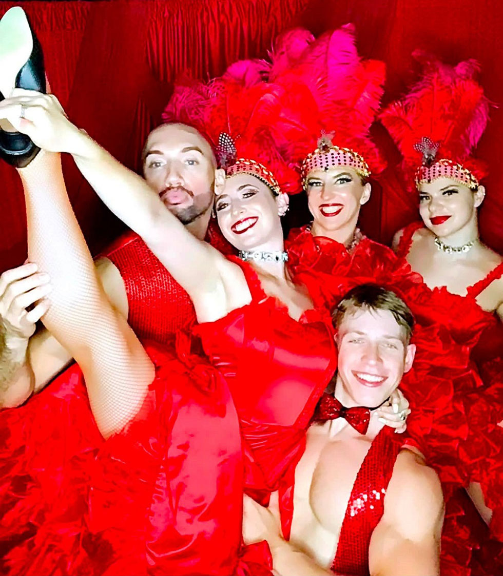 NYC Can-Can Dancers, New York City Cabaret Dancers, Paris/Moulin Rouge theme 50th Birthday party in Brookhaven New York, Can-can dancers Long Island, Suffolk County Cabaret Show
