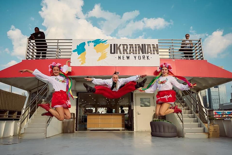 NYC Ukrainian Dancers, Ukrainian Party Boat, Manhattan, New York