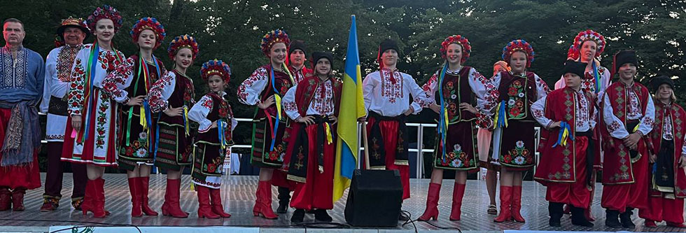 Saturday June 25 2022 Yonkers New York, Untermyer Performing Arts Council, Salute to Ukraine, Untermyer Park and Gardens, 945 N Broadway  Yonkers NY 10701