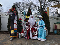 Ded Moroz Show NYC, Ded Moroz, Snegurochka, Baba Yaga, Служба Деда Мороза в Нью-Йорке, Дед Мороз, Снегурочка, Баба Яга