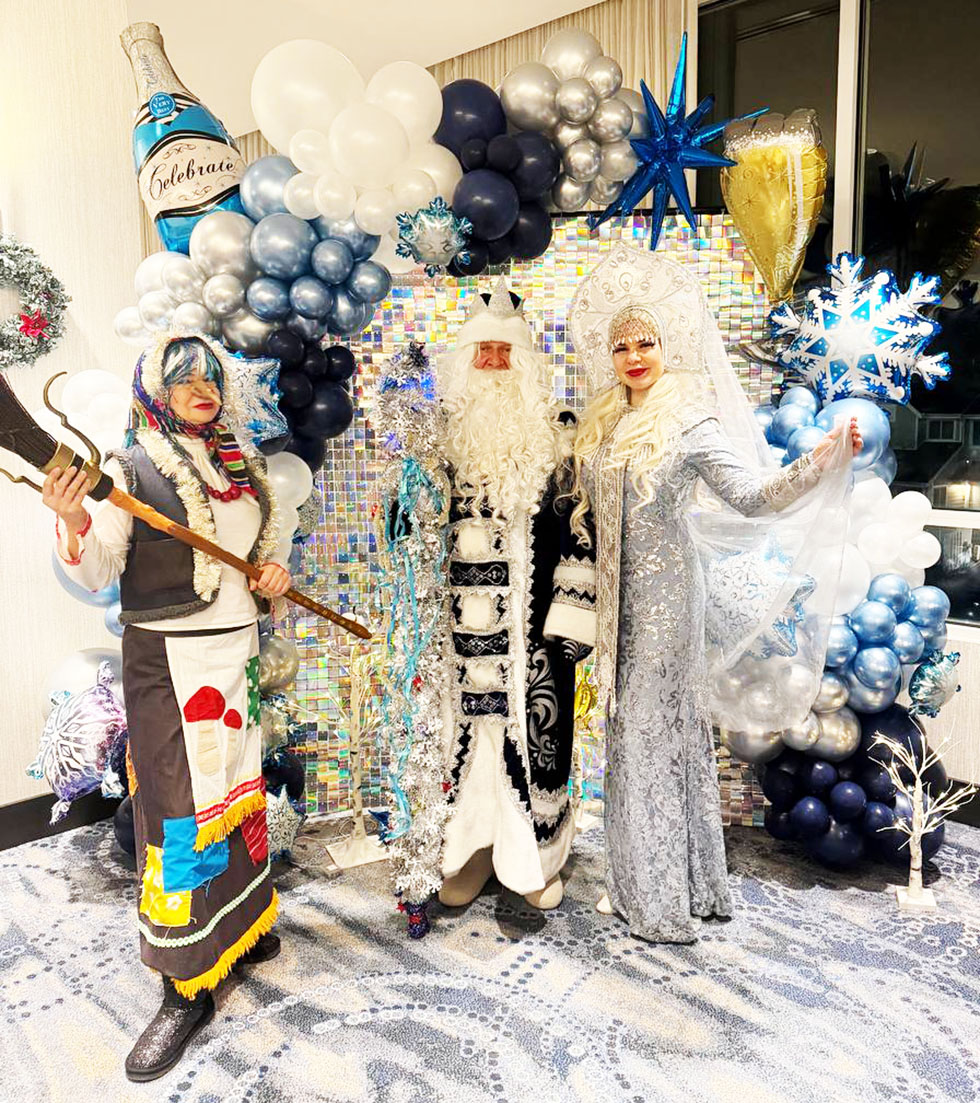 ��� ����� ���������� ���� ��� � ����-���� ���� ��������, ��� ���� ������ � ���������, Ded Moroz Show in Ocean City Maryland, Ded Moroz, Snegurochka, Baba Yaga, Residence Inn by Marriott, Ocean City, Maryland