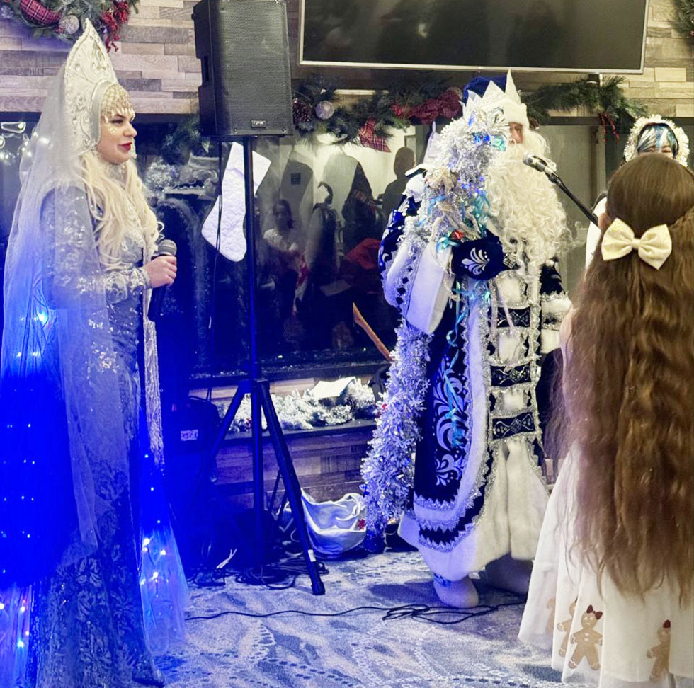 ��� ����� ���������� ���� ��� � ����-���� ���� ��������, ��� ���� ������ � ���������, Ded Moroz Show in Ocean City Maryland, Ded Moroz, Snegurochka, Baba Yaga, Residence Inn by Marriott, Ocean City, Maryland