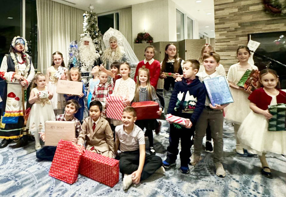 ��� ����� ���������� ���� ��� � ����-���� ���� ��������, ��� ���� ������ � ���������, Ded Moroz Show in Ocean City Maryland, Ded Moroz, Snegurochka, Baba Yaga, Residence Inn by Marriott, Ocean City, Maryland