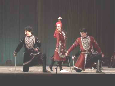 Georgian youth folkloric ballet "Egrisi"