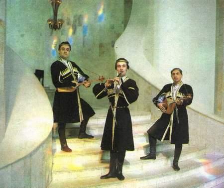Легендарное грузинское трио «Саундже»