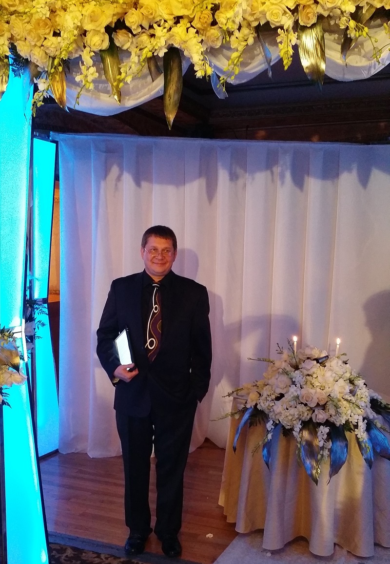 Russian Wedding Minister, Restaurant Orion Palace, Brooklyn, New York