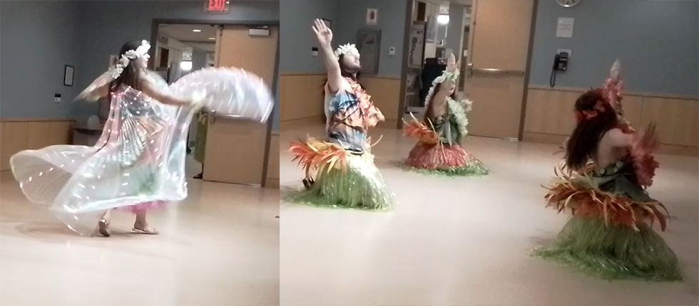 Hawaiian Hula Dancers, Longwood Public Library Brookhaven Suffolk County New York Long Island, Polynesian Tahitian Luau Dancers
