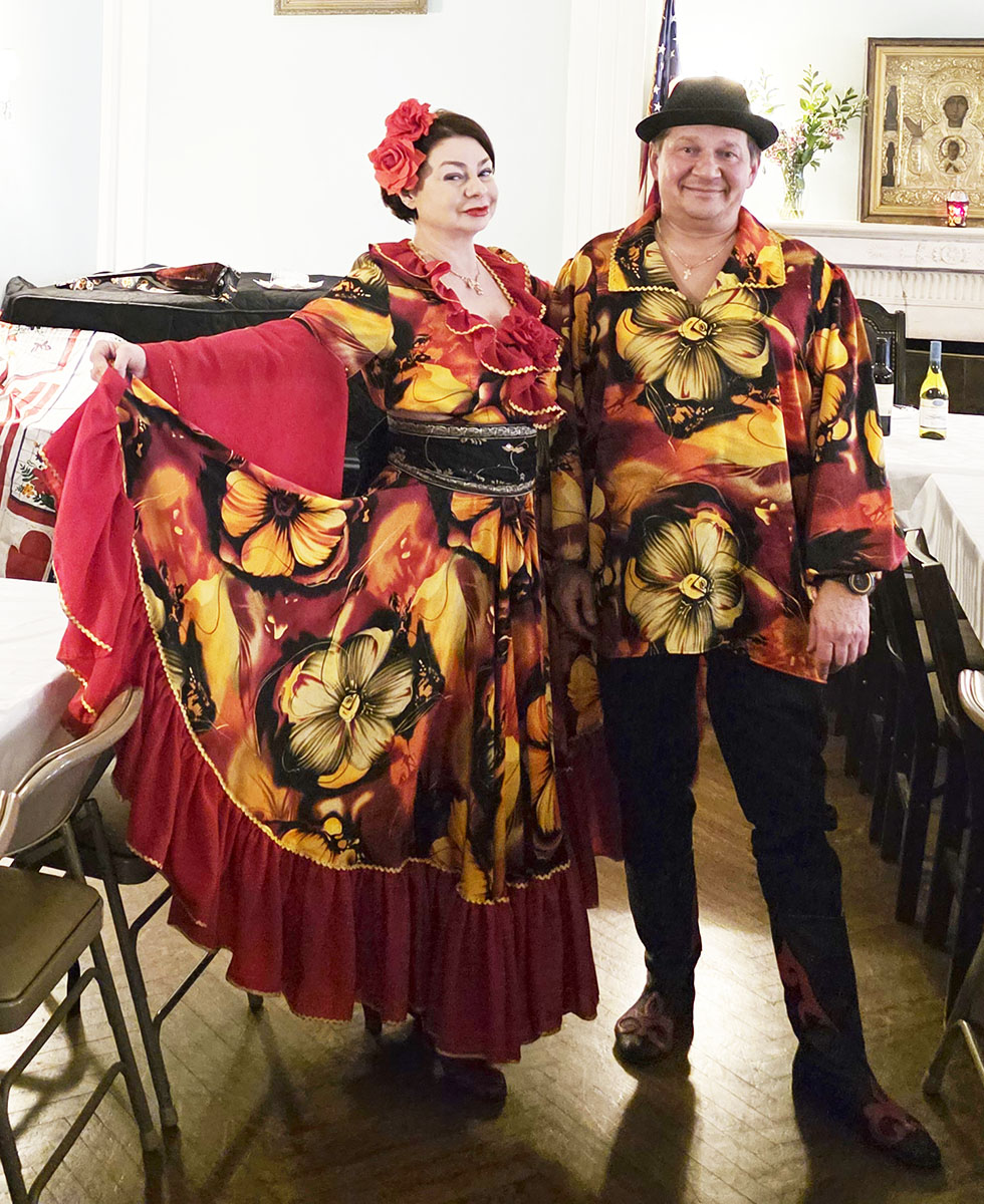 NY Balalaika Duo, Synod of Bishops Russian Church New York City, balalaika, garmoshka, ���� ������, ����� �������� ���������, ������ ������� �������� ������ � �����