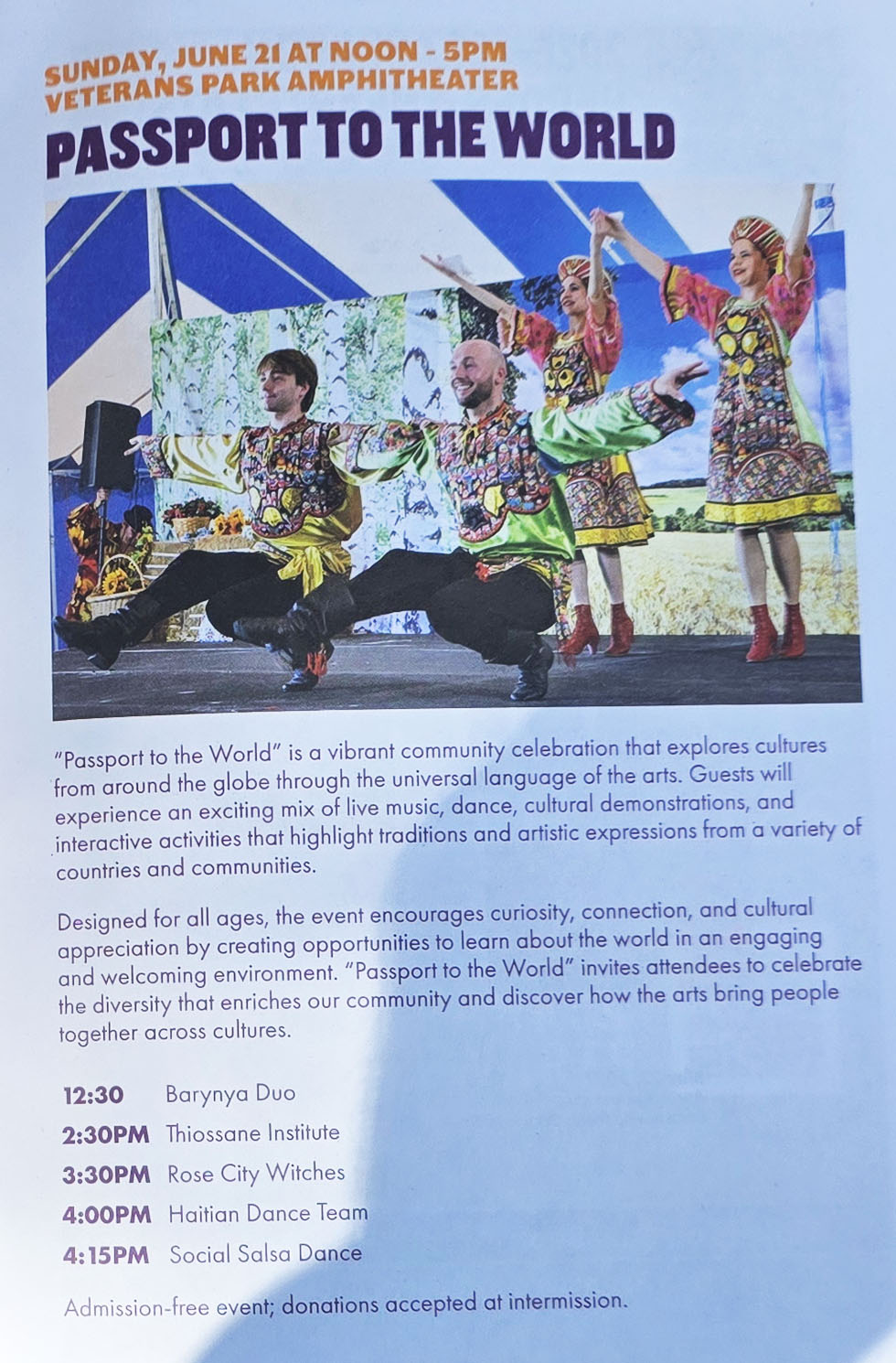 Balalaika Duo in Ohio, Summer Art Festival Veteran Park Amphitheater Springfield Ohio, balalaika, garmoshka, ������� ���� ������ � �����, ����� �������� ���������, ������ ������� �������� ������ � �����