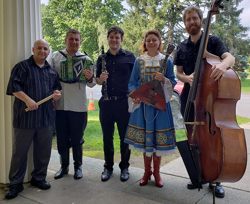 NYC Klezmer Band, Jewish Outdoor Festival, Congress Park, Saratoga Springs, New York, Sunday, August 26th, 2019