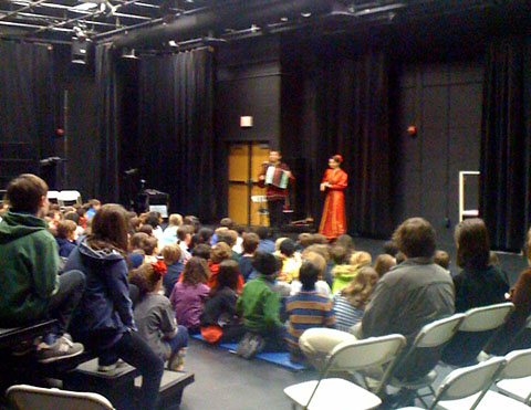 Sligo Creek Elementary School, Silver Spring, MD, Maryland, 01-14-2011, Mikhail Smirnov, Elina Karokhina