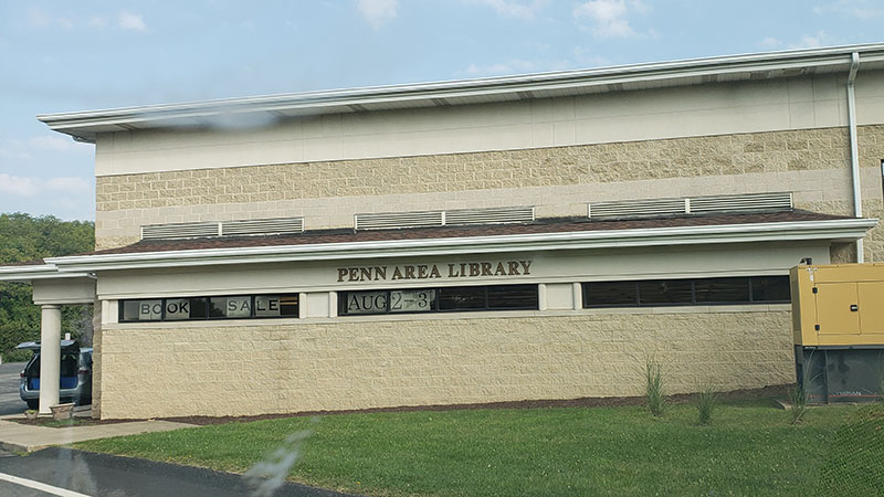 Monday, July 29th, 2019, Penn Area Library, 2001 Municipal Court, Harrison City, PA 15636