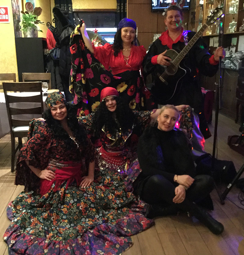 Gypsy song, dance, music group from Brooklyn, NY