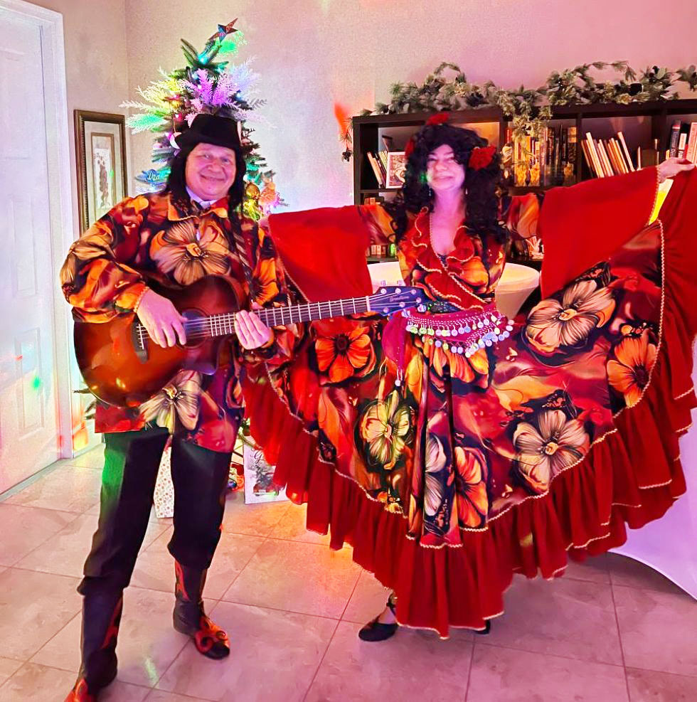 Gypsy show in Florida, FL Russian Gypsy dance and music ensemble, Цыганский хор Ляли Пшеничной Ай-Нэнэ Флорида