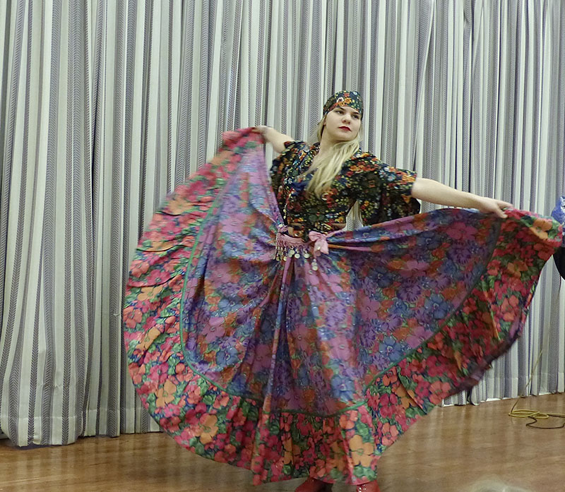 Russian Gypsy dance, Alisa Egorova, Mahwah, NJ, Mahwah Public Library, New Jersey
