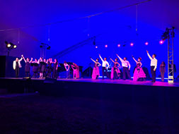 NYC Can-Can Cabaret Dancers, Phoenicia International Festival of The Voice, Friday, August 4th, 2017, NYC Can-Can Cabaret Dancers, Main Stage in Phoenicia Park, Mt. Ava Maria Drive, Phoenicia, NY 12464
