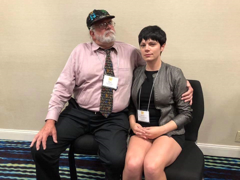 Dan Nicolini, Jennie Bukowski, BDAA-2018, 40th Anniversary conference, Balalaika and Domra Association of America, Valley Forge Casino Resort, King Of Prussia, Pennsylvania, USA