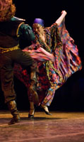 Ensemble Barynya, photo by Dalia Bagdonaite, Gypsy dance "Two Guitars"