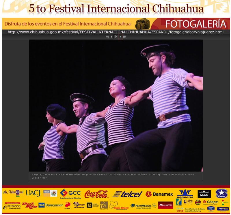 Barynya Mexican Tour 2009 5to Festival Internacional Chihuahua