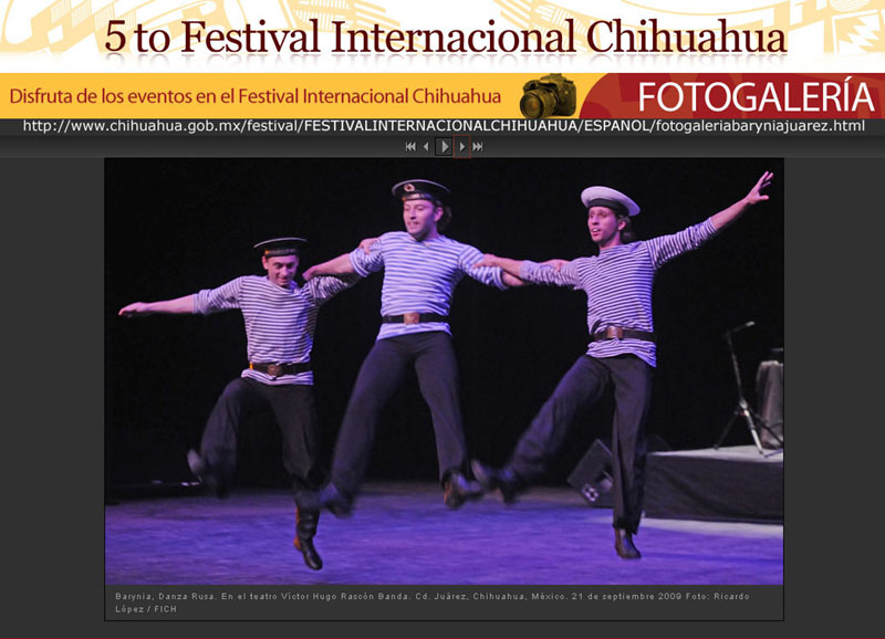 Barynya Mexican Tour 2009 5to Festival Internacional Chihuahua