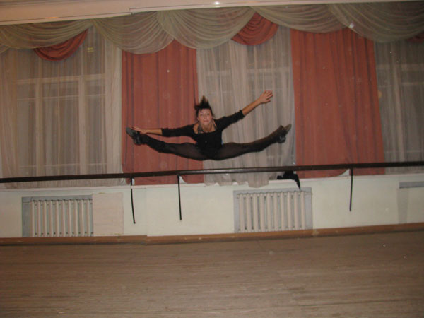 Russian dancer Darya