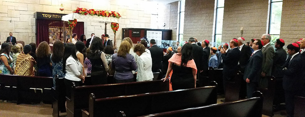 Russian MC Misha, Russian-Jewish wedding, Temple Congregation AABJ&D 700 Pleasant Valley Way West Orange NJ 07052, West Orange, New Jersey