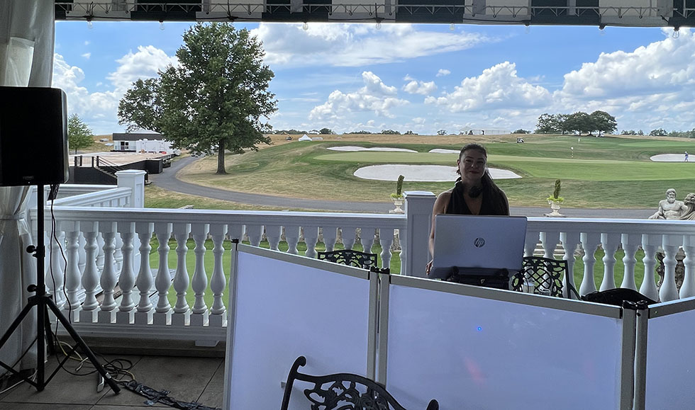 Russian DJ Elina, Sunday August 14 2022, 08-14-2022, Trump National Golf Club Bedminster, Bedminster, New Jersey, Engagement Party