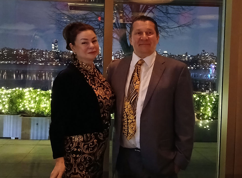 Bilingual Russian English speaking Master Of Ceremonies tamada Mikhail, 01-03-2025, Russian DJ Elina, Haven Riverfront Restaurant and Bar 2 Main St Edgewater NJ