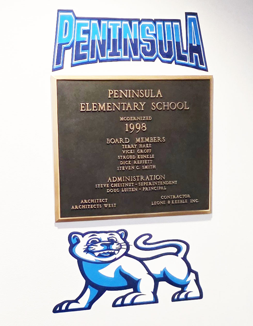 Barynya Trio, Moses Lake, Washington, Peninsula Elementary School